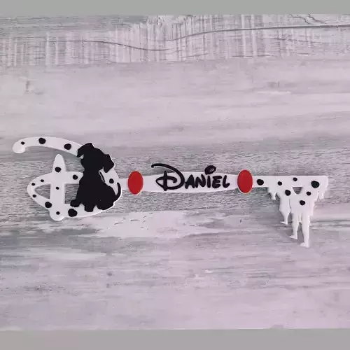 101 DALMATAS DISNEY KEY 3D print model