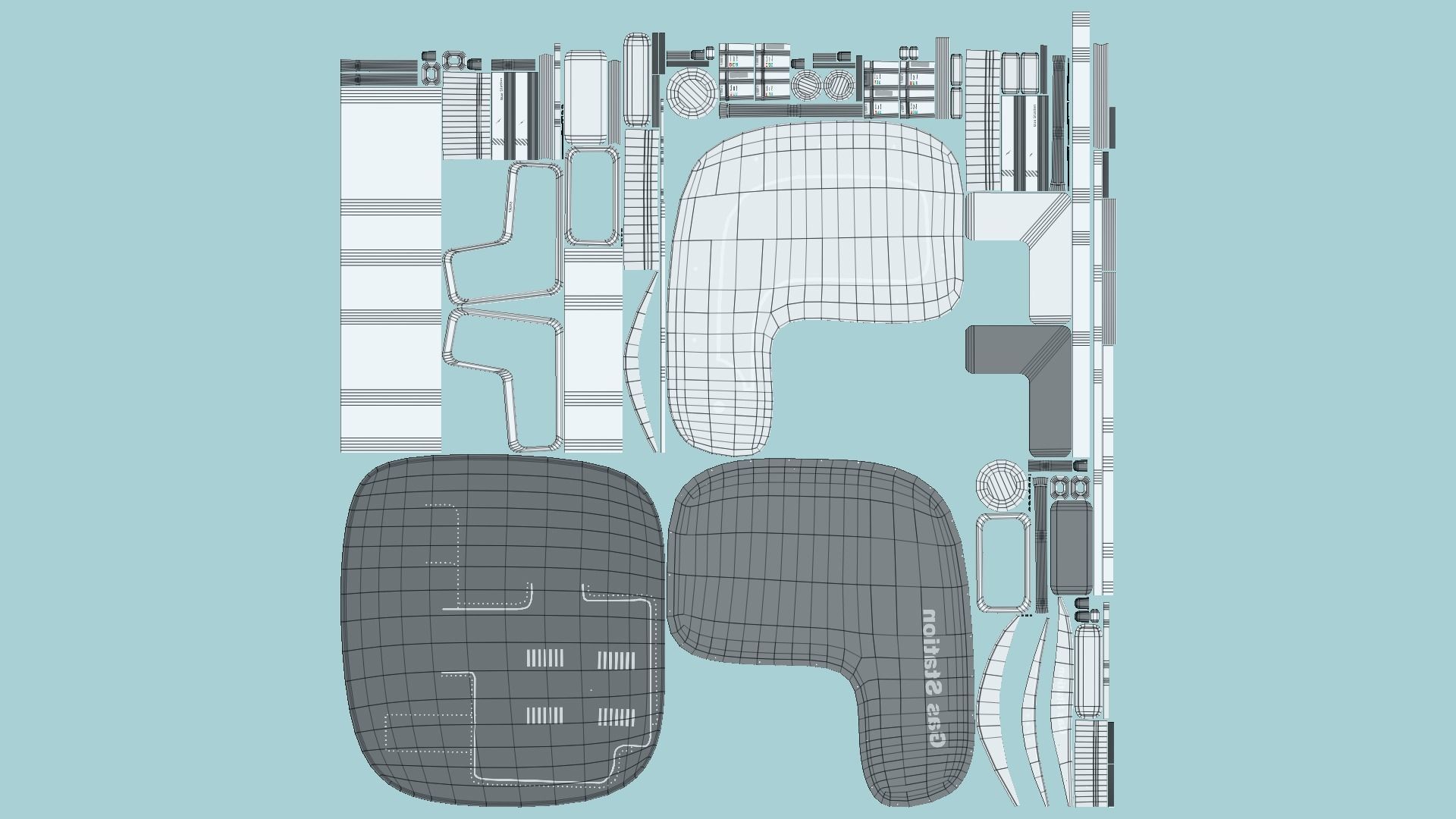 10 Sci Fi Buildings Collection H - Metallic - Exterior Design _33