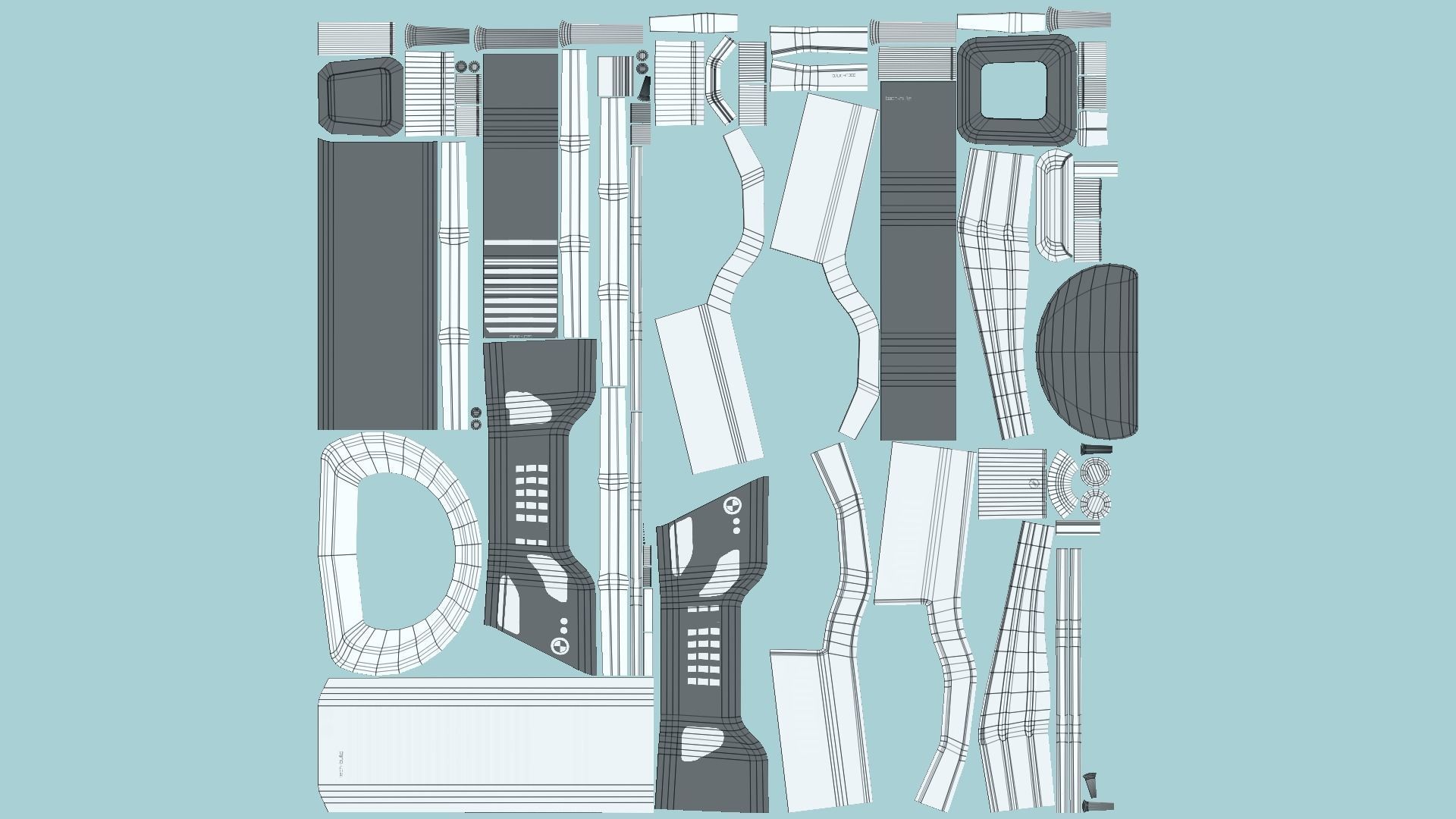 10 Sci Fi Buildings Collection H - Metallic - Exterior Design _22