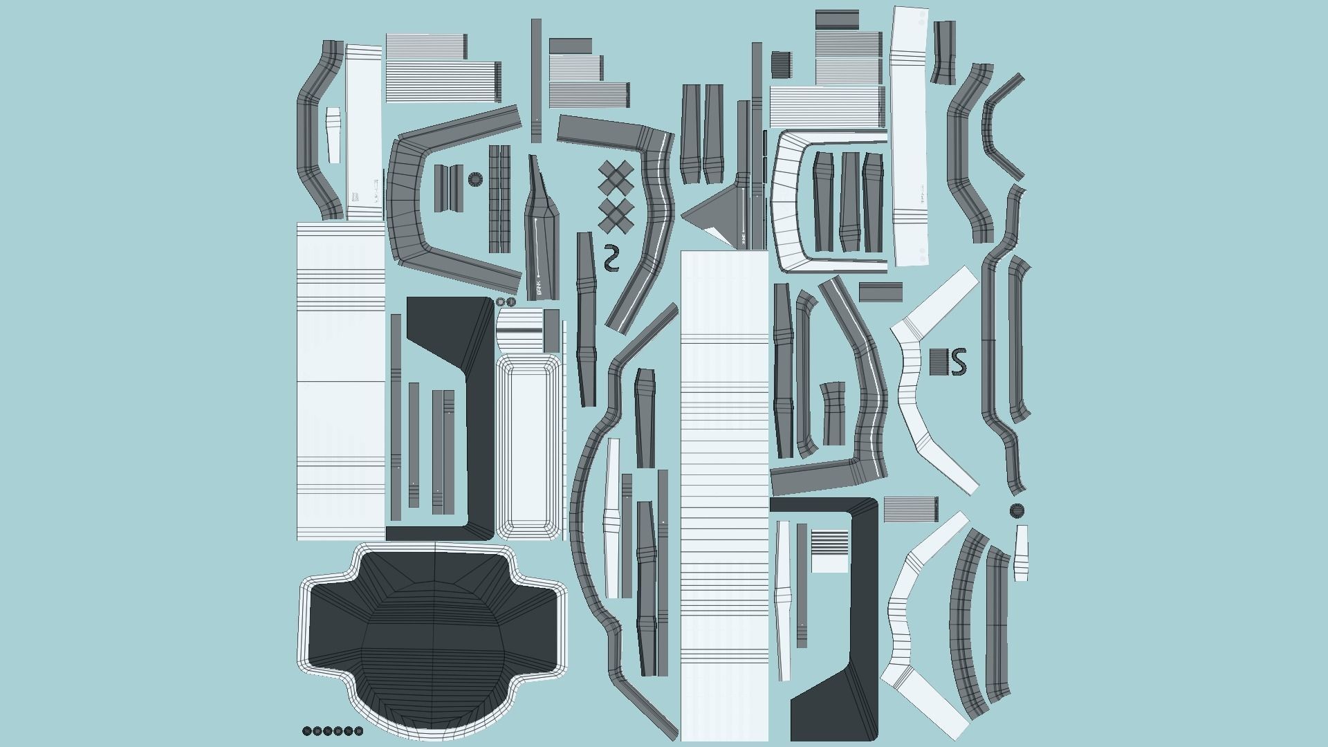 10 Sci Fi Buildings Collection H - Metallic - Exterior Design _42