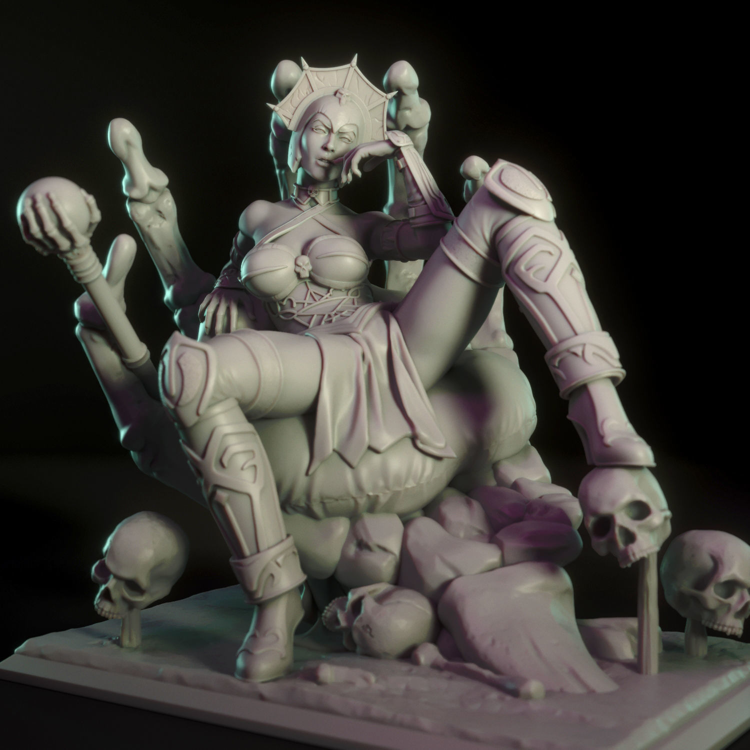 Evil Lyn 3D print model_9