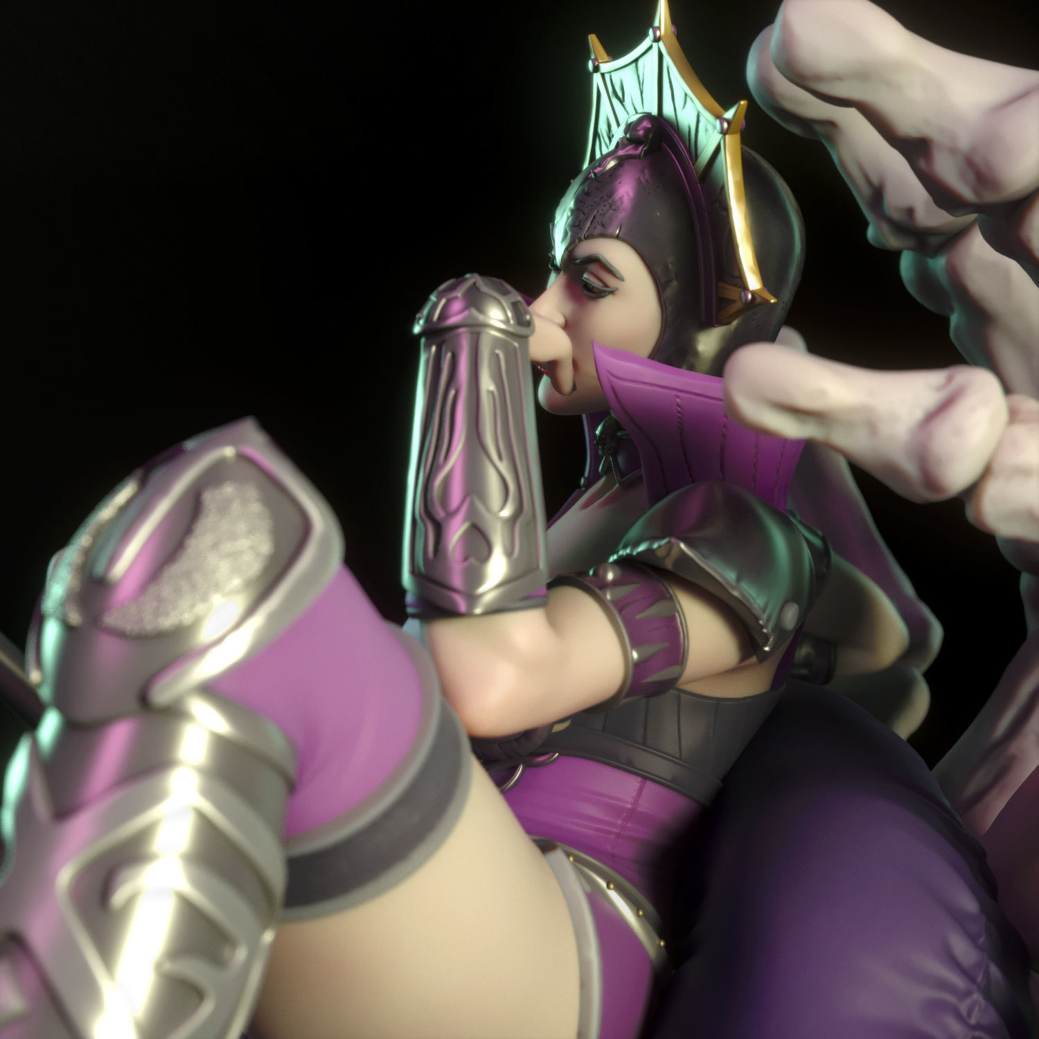 Evil Lyn 3D print model_8