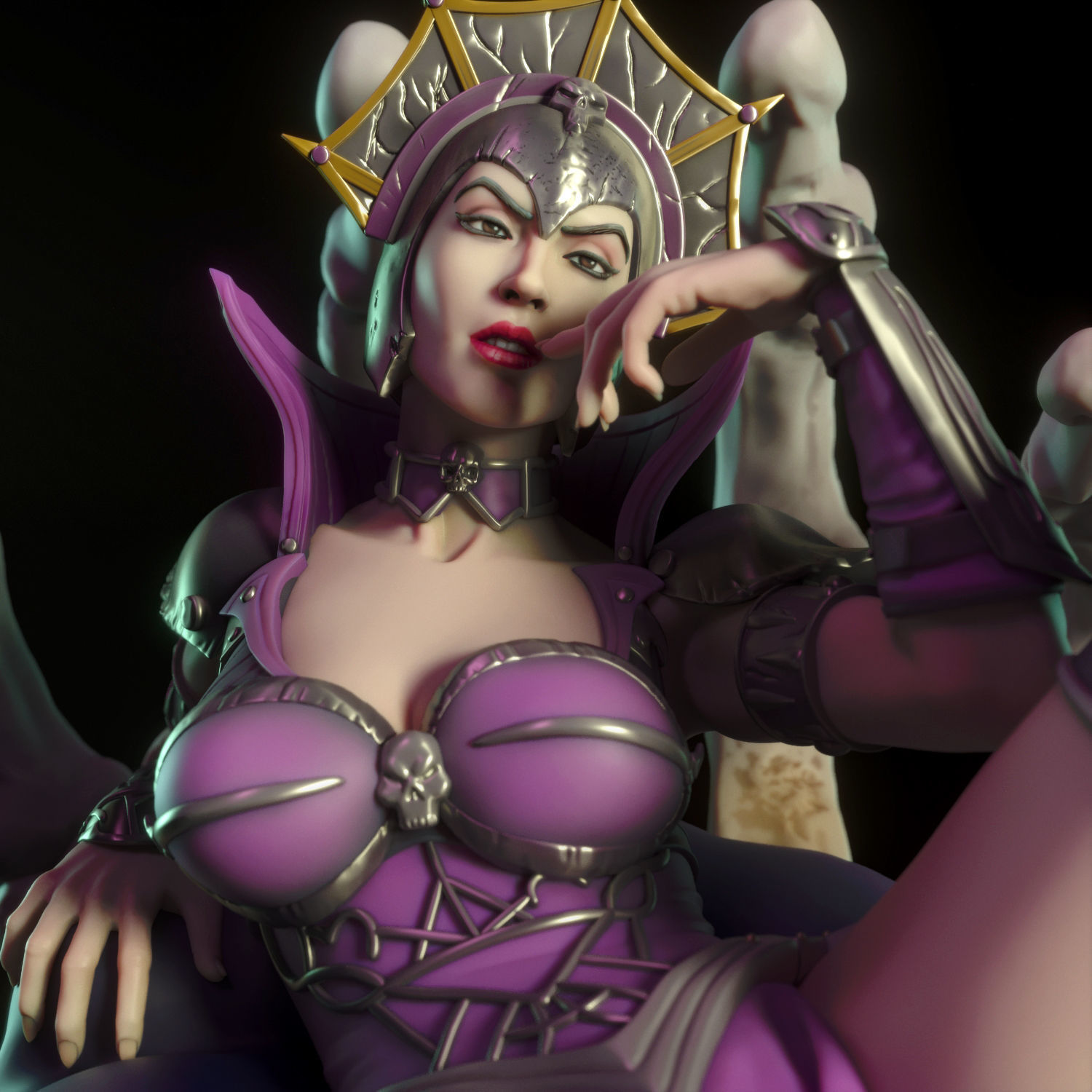 Evil Lyn 3D print model_6