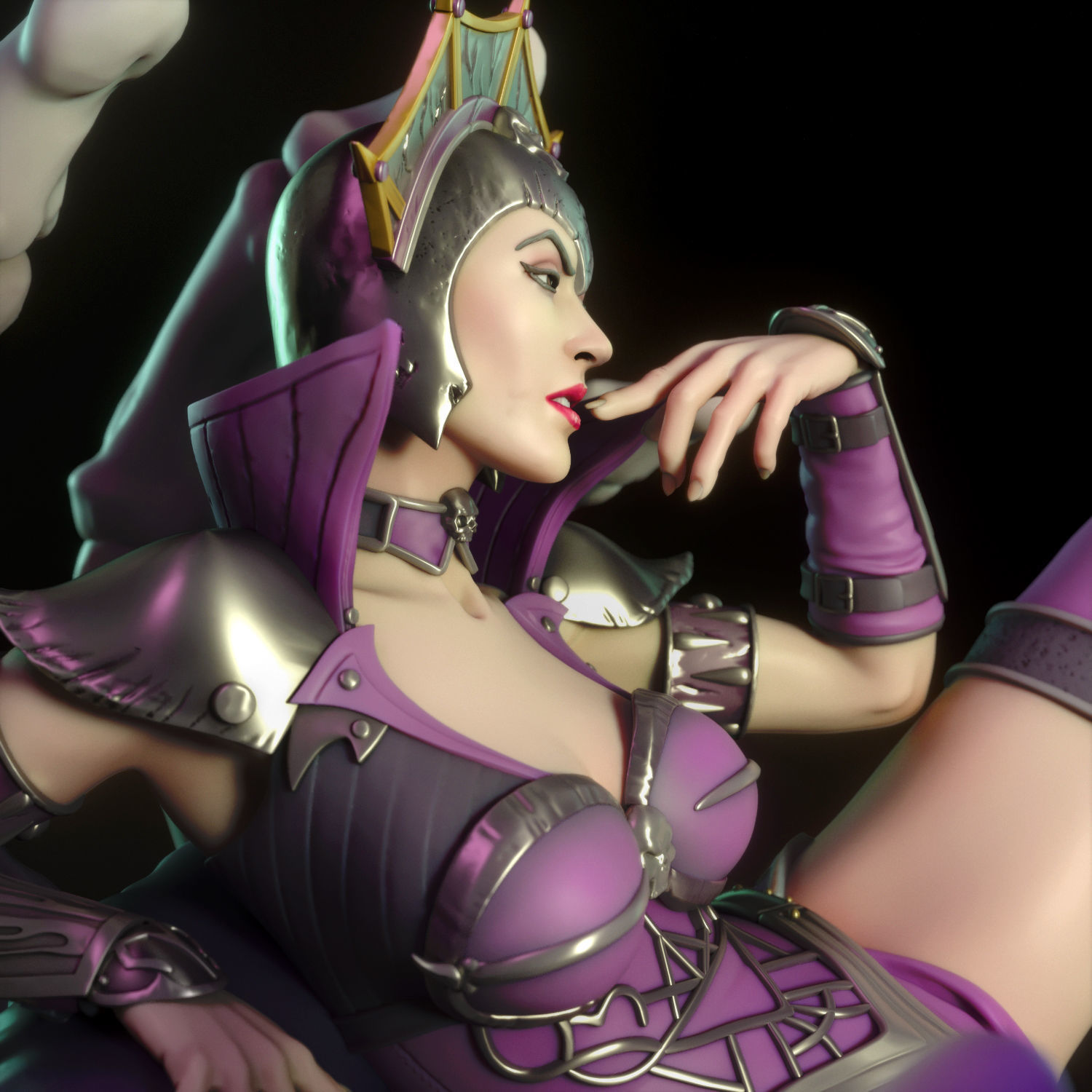 Evil Lyn 3D print model_7