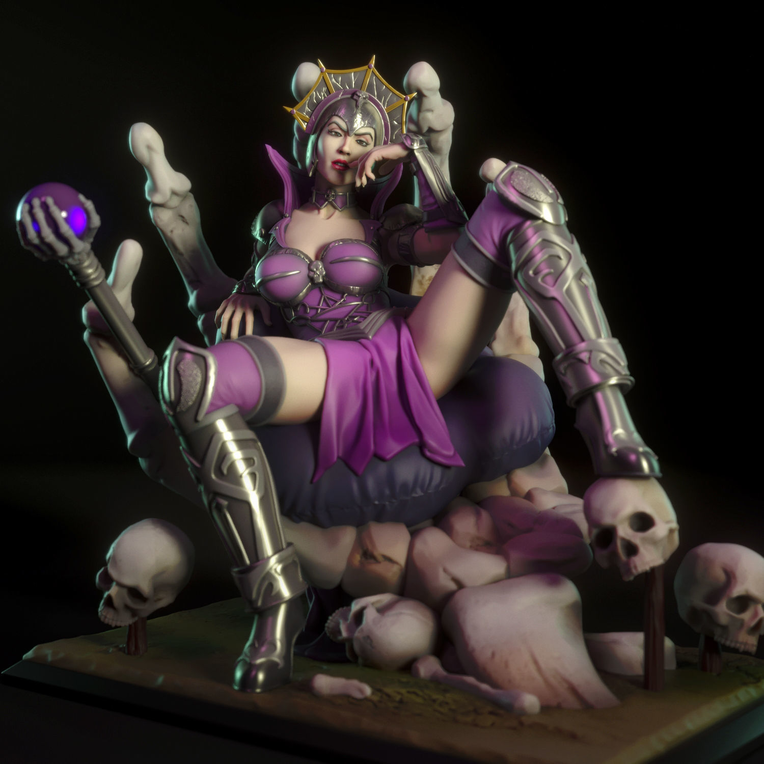 Evil Lyn 3D print model_5