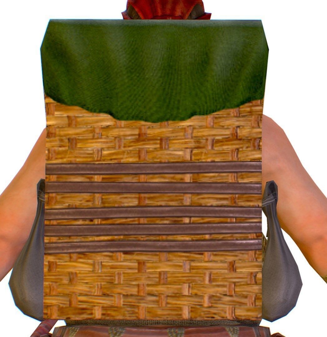 Low Poly model Man Salesman Character Low-poly 3D model_1