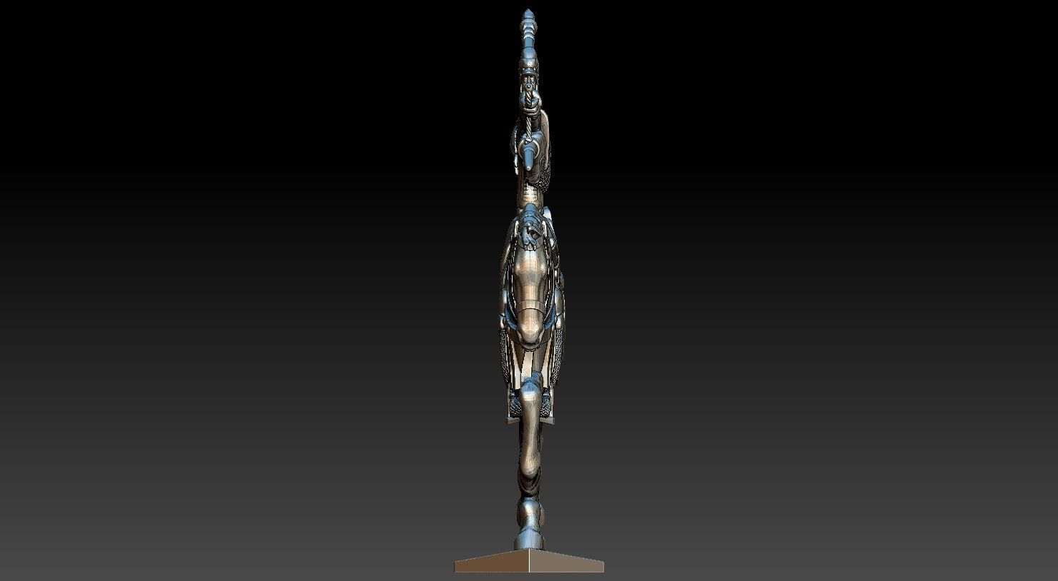 EQUESTRIAN KNIGHT 14  3D print model_12