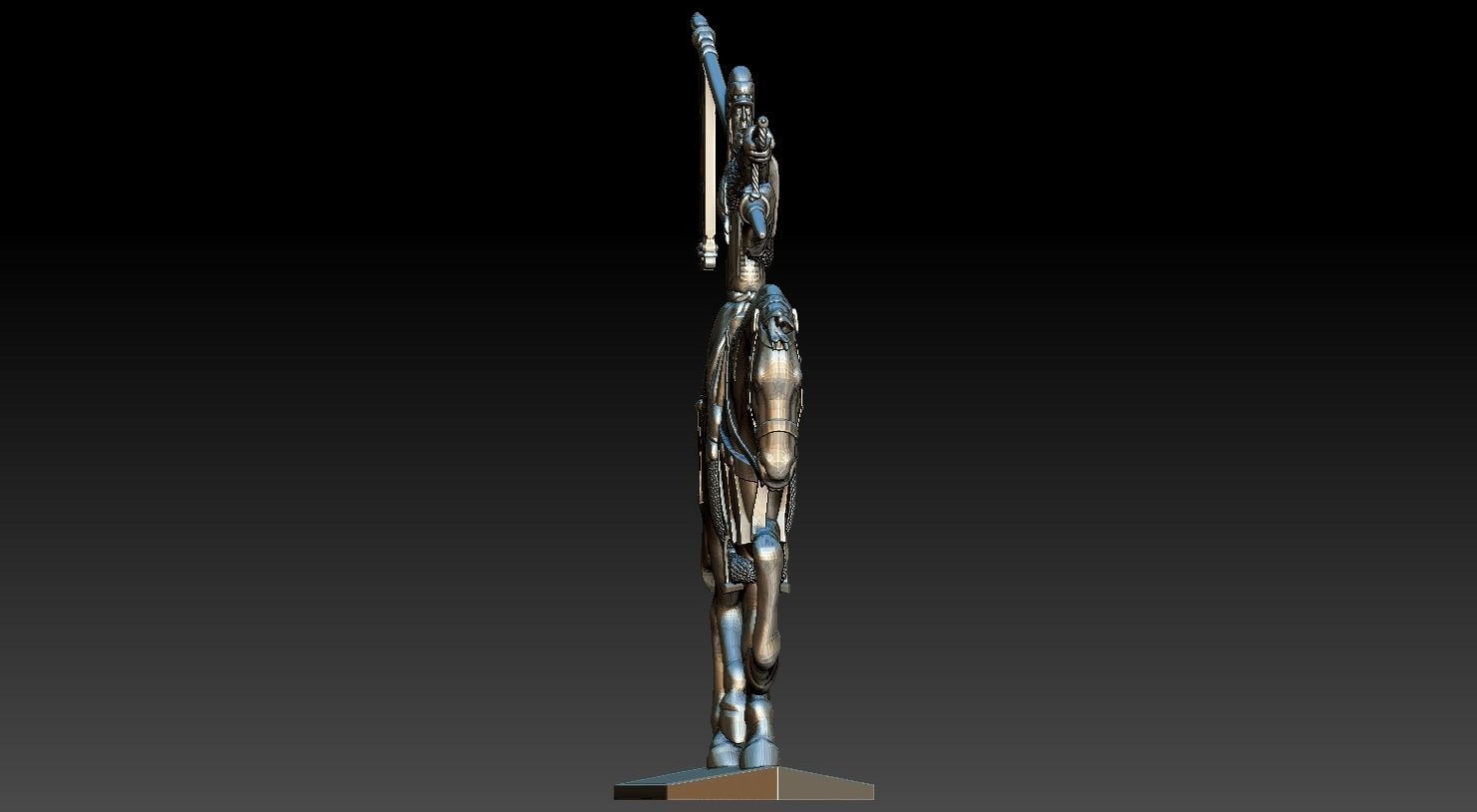 EQUESTRIAN KNIGHT 14  3D print model_11