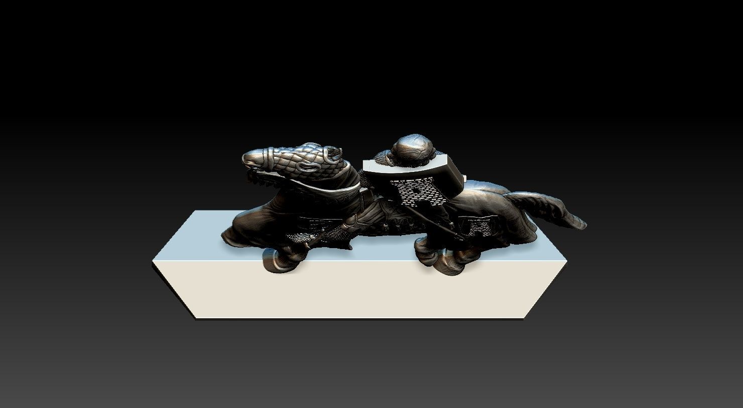 EQUESTRIAN KNIGHT 15 3D print model_20