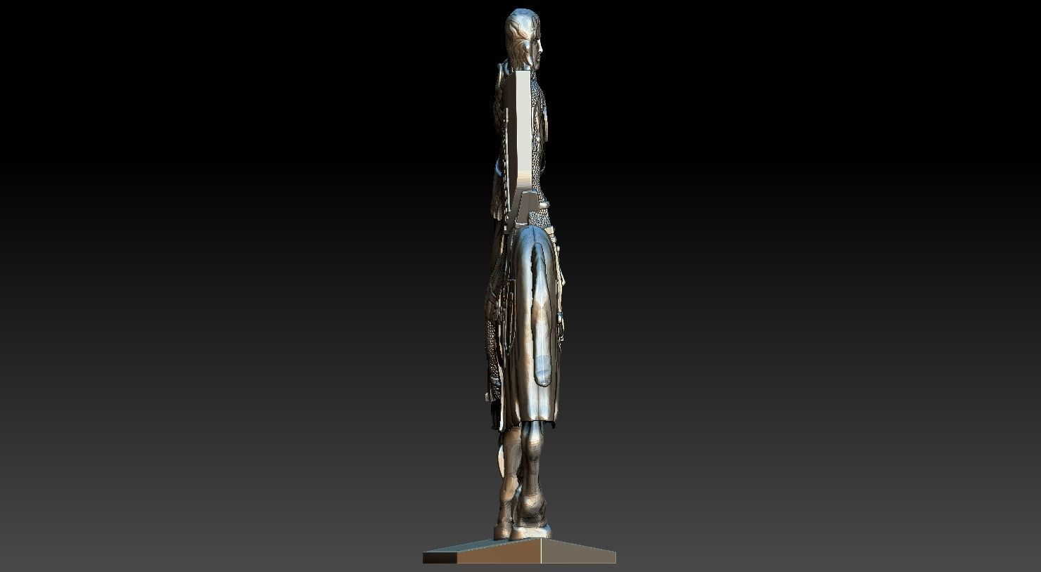 EQUESTRIAN KNIGHT 15 3D print model_9