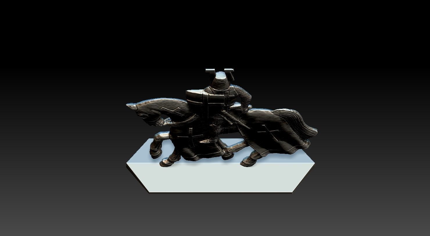 EQUESTRIAN KNIGHT 18 3D print model_21