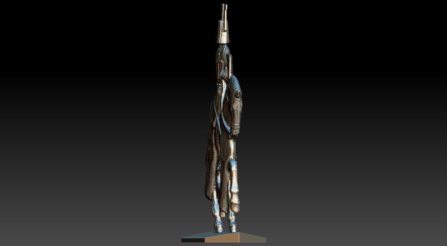 EQUESTRIAN KNIGHT 18 3D print model_26