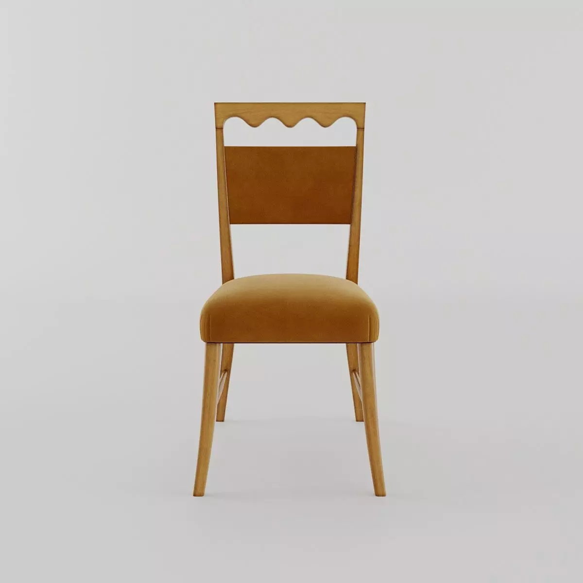 Paolo Buffa chair 3D model_0