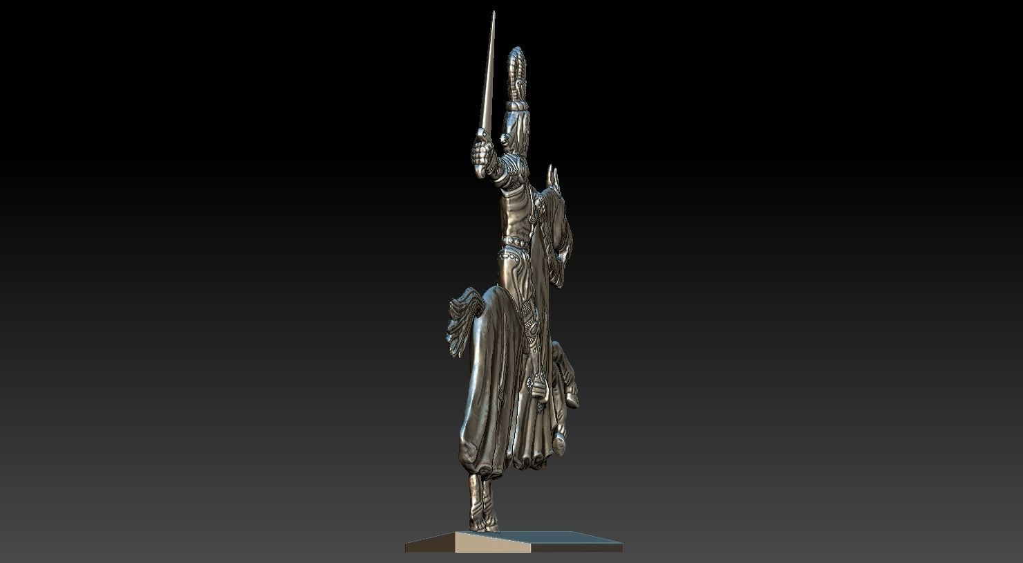 EQUESTRIAN KNIGHT 20 3D print model_15