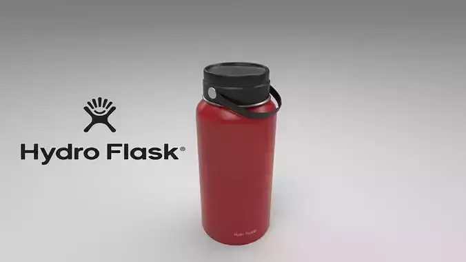 Hydro Flask 32 oz Wide Mouth Lid in Red