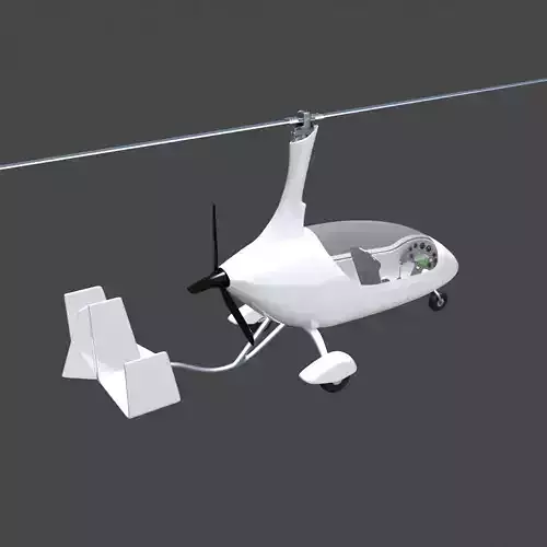 Autogyro Calidus like Rigged