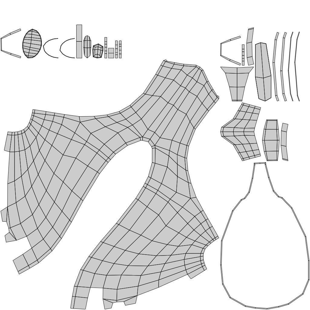 Autogyro Calidus like Rigged 3D model_17