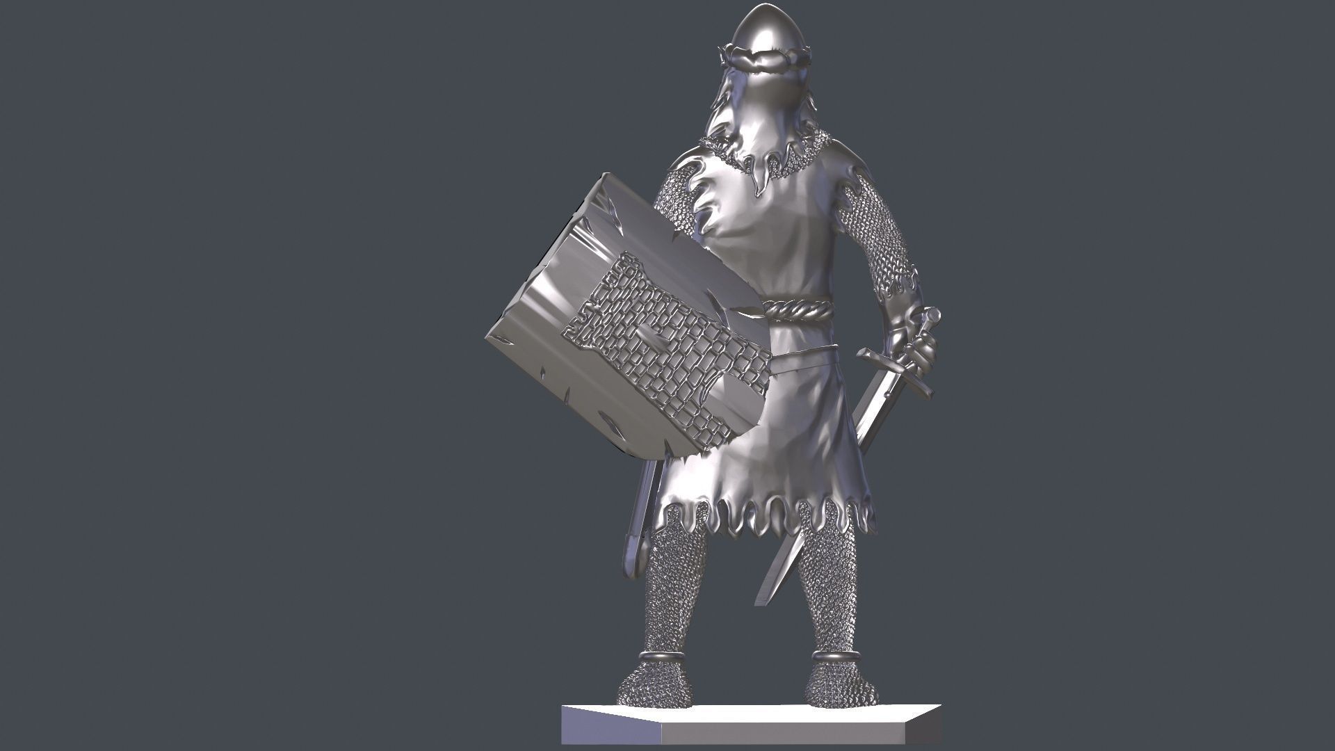 Knight 6 in armor 3D print model_19