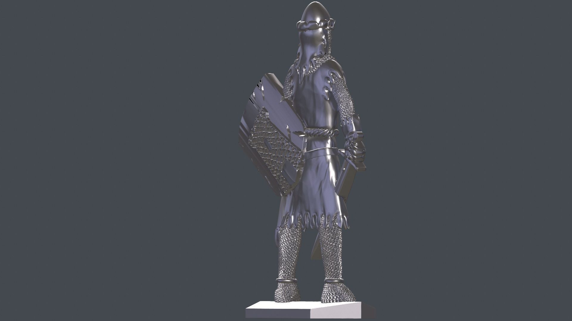 Knight 6 in armor 3D print model_11