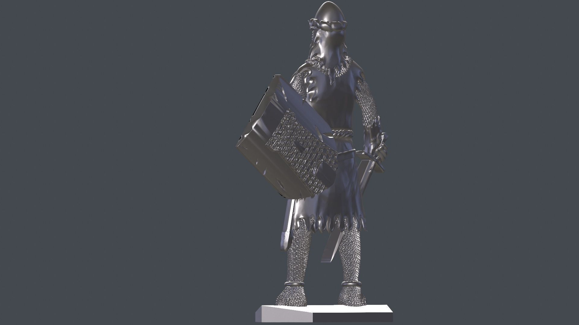 Knight 6 in armor 3D print model_21