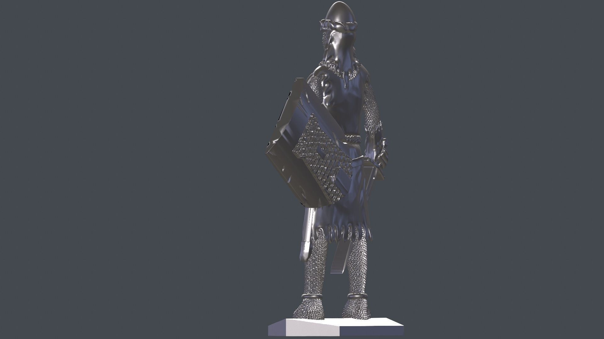 Knight 6 in armor 3D print model_15