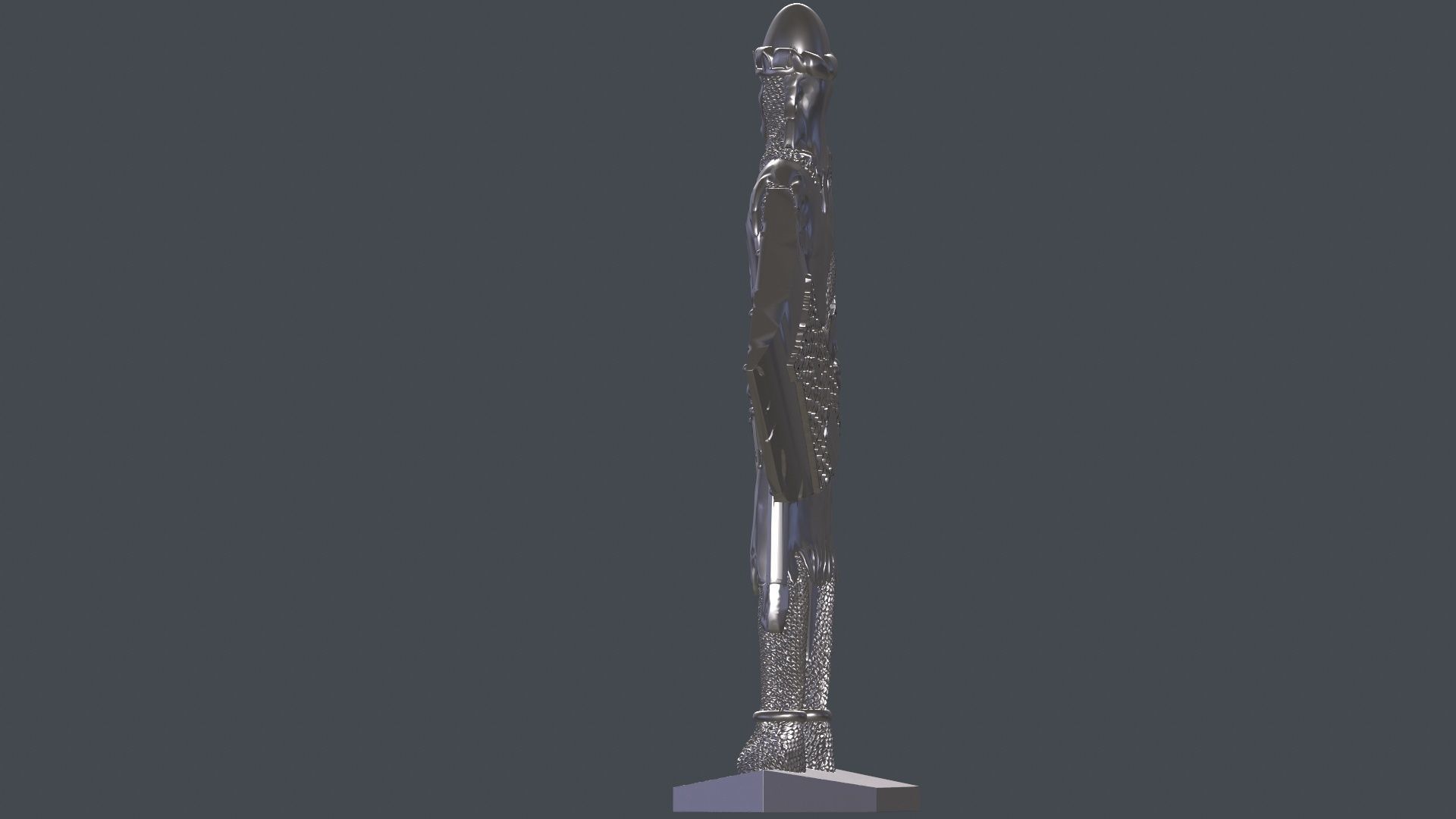 Knight 6 in armor 3D print model_18