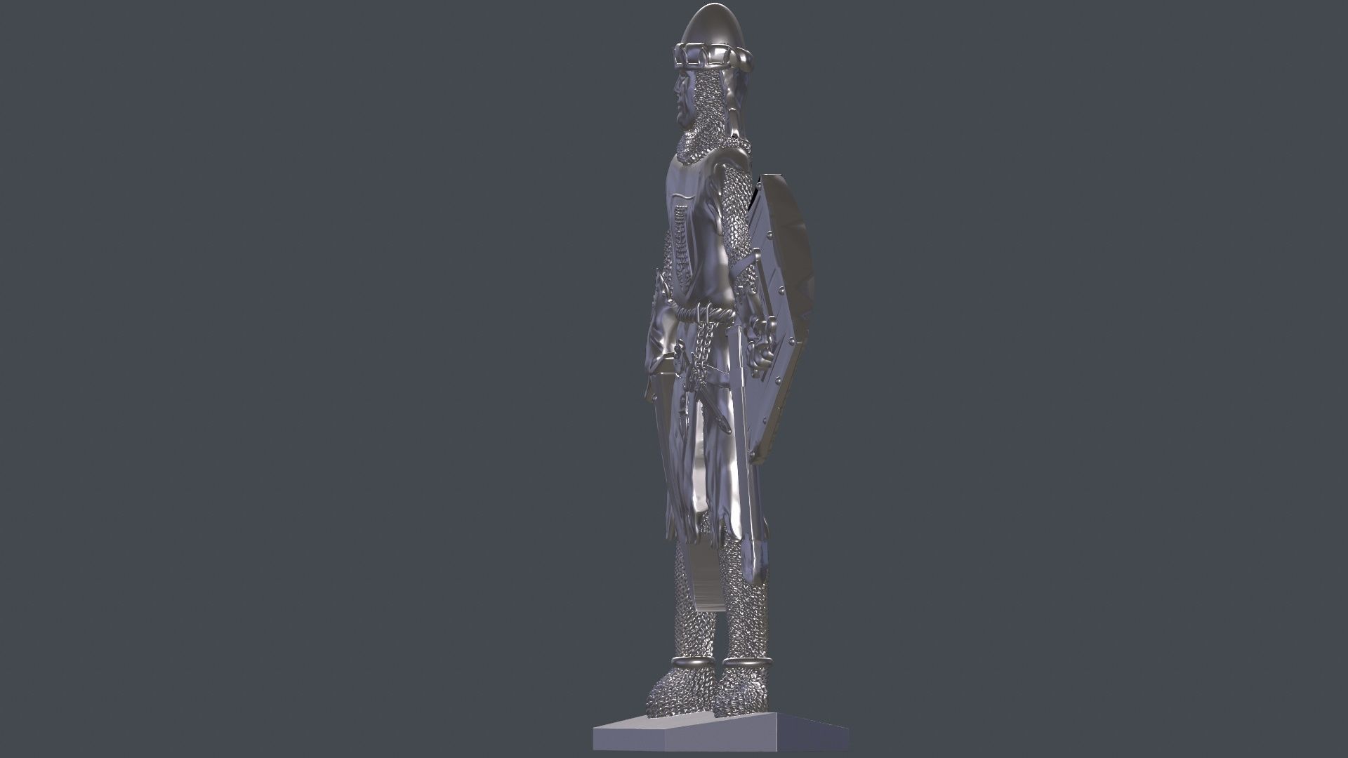 Knight 6 in armor 3D print model_22