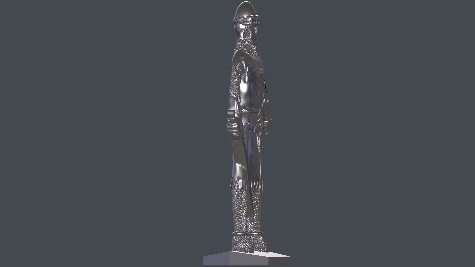Knight 6 in armor 3D print model_7
