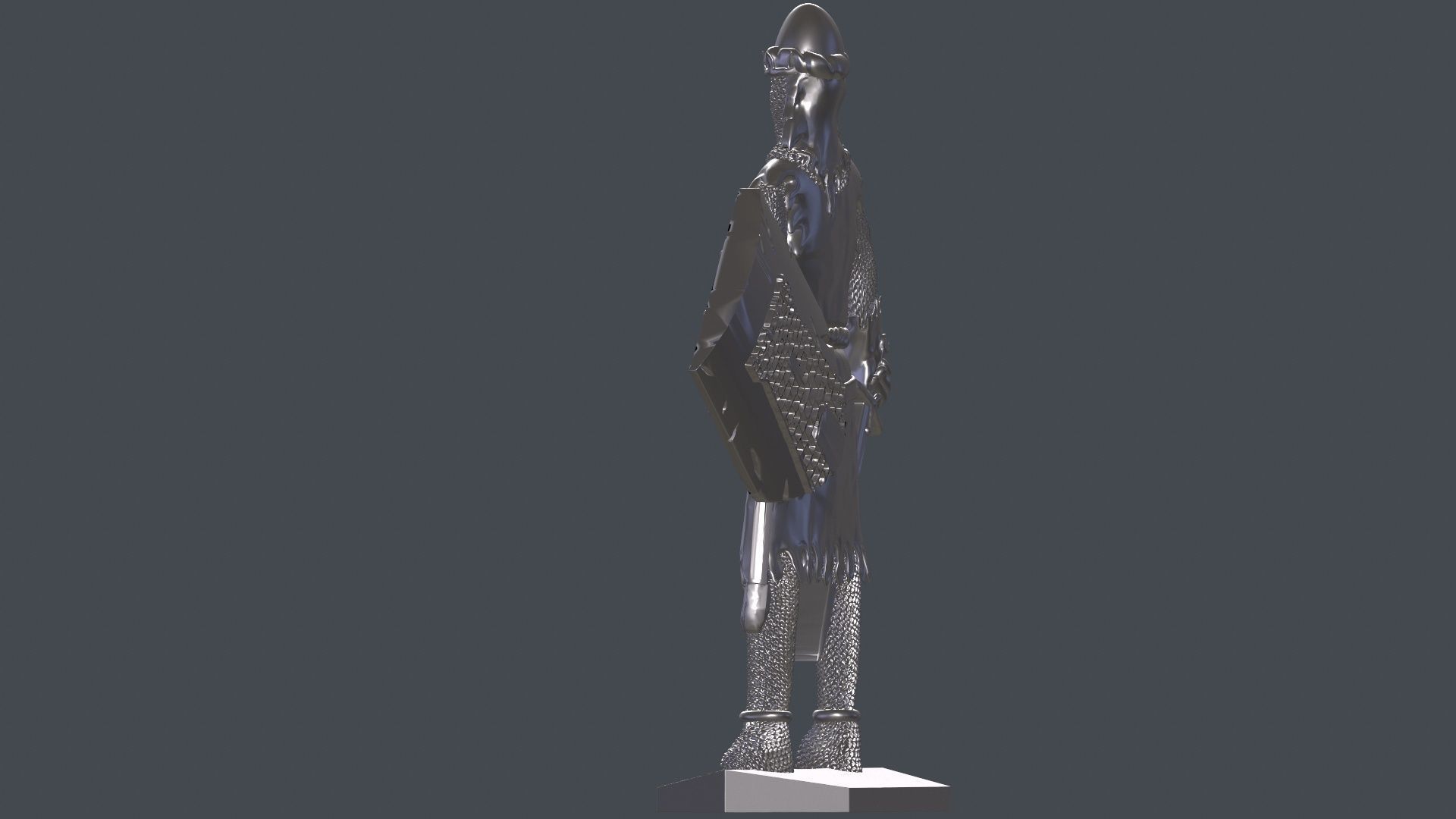 Knight 6 in armor 3D print model_16