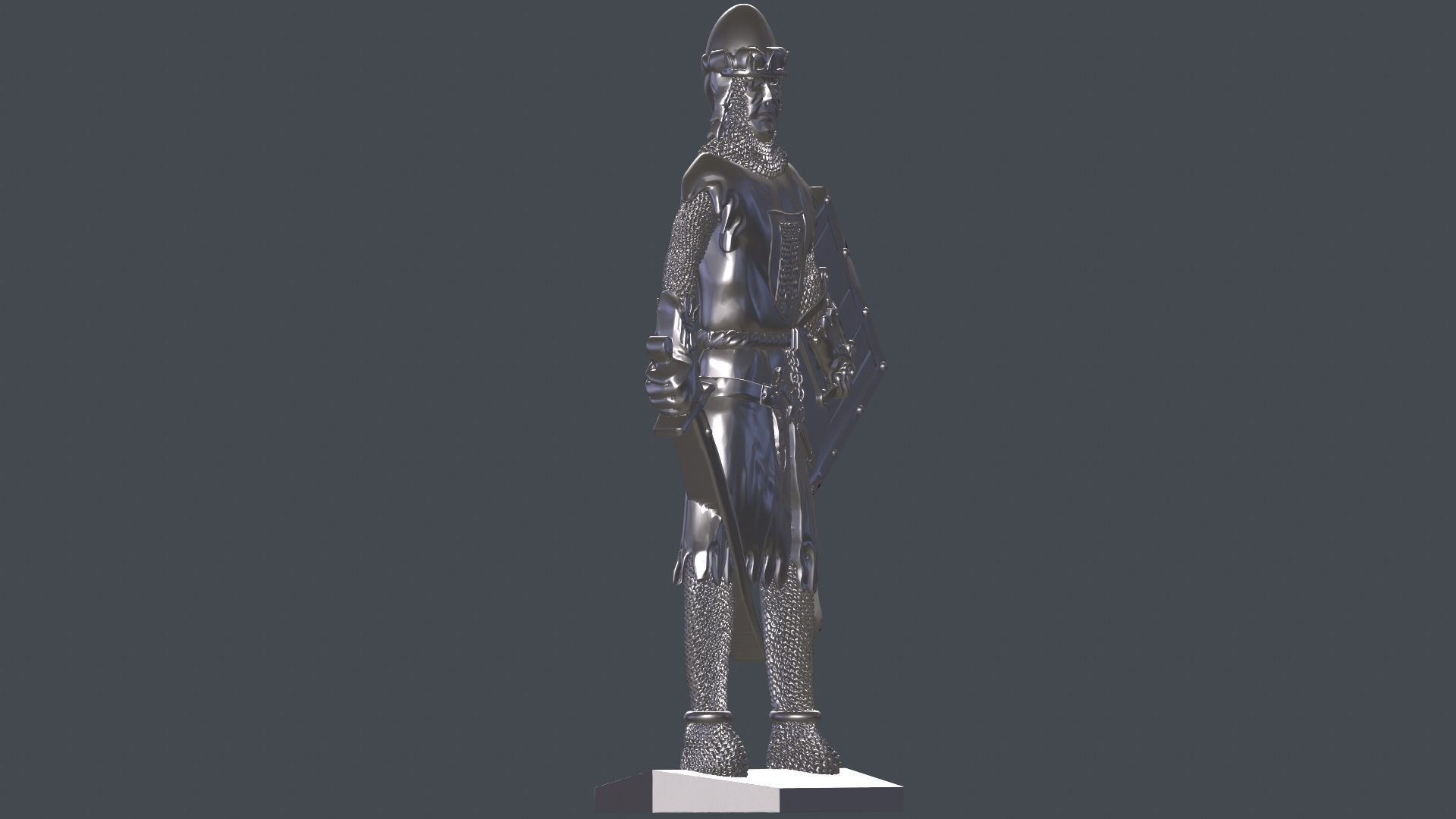 Knight 6 in armor 3D print model_6