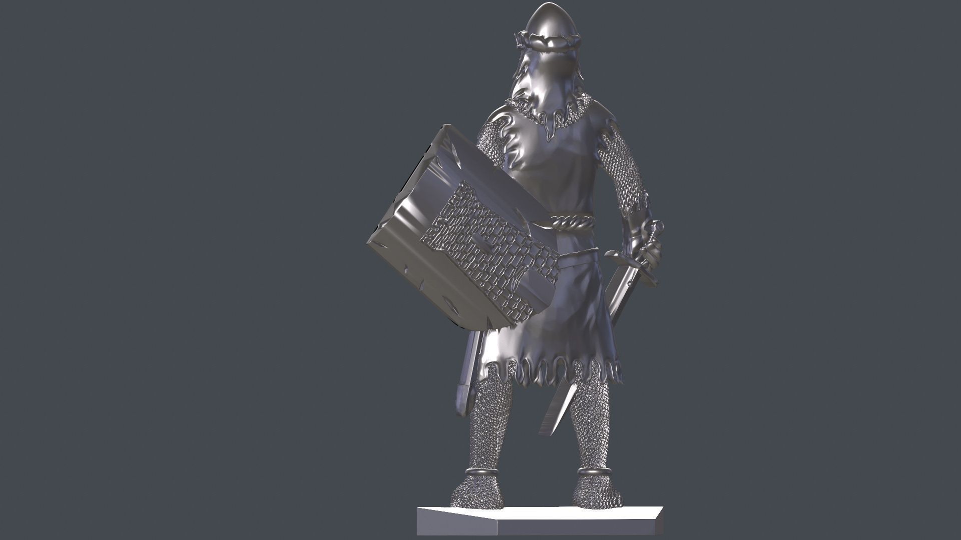 Knight 6 in armor 3D print model_26