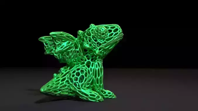 Cute Dragon 3D print model