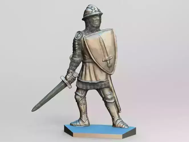 Knight 10 3D print model