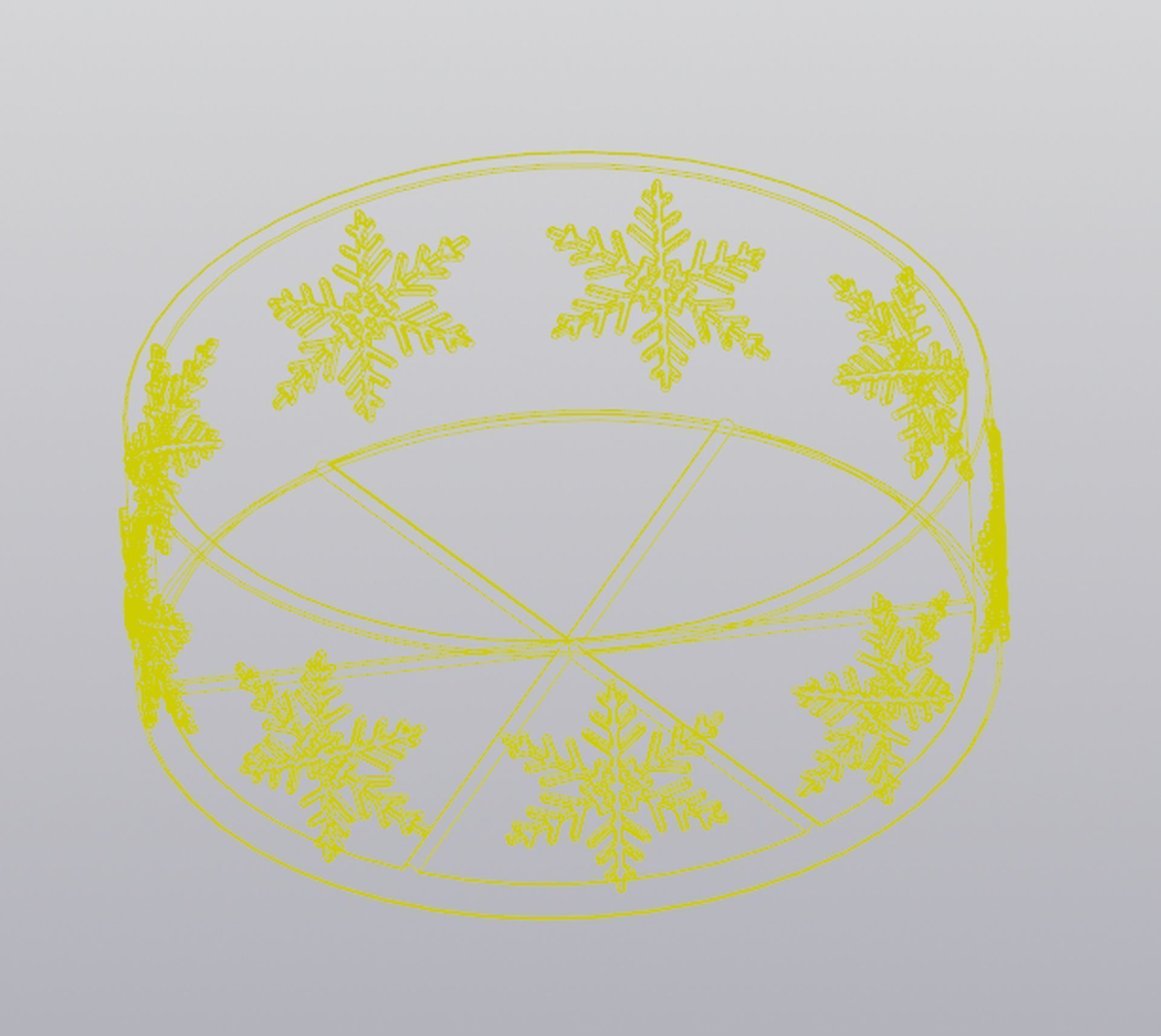Snowman planter 3D print model_23