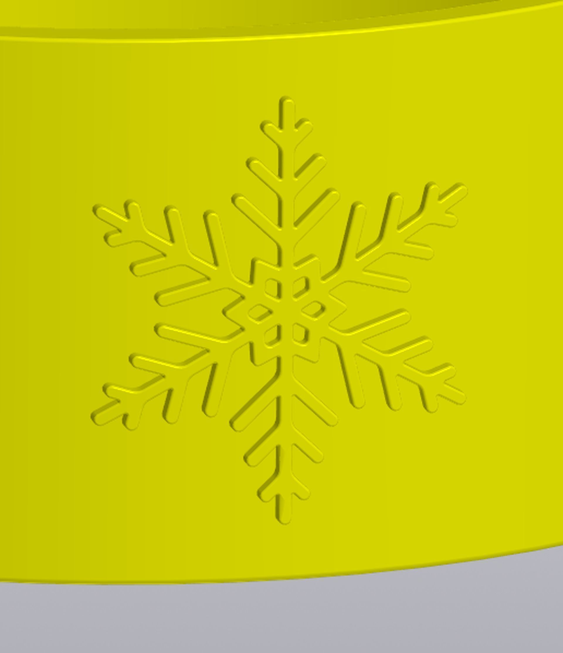 Snowman planter 3D print model_22