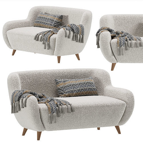 Sofa Ansil Happy Light  3D model