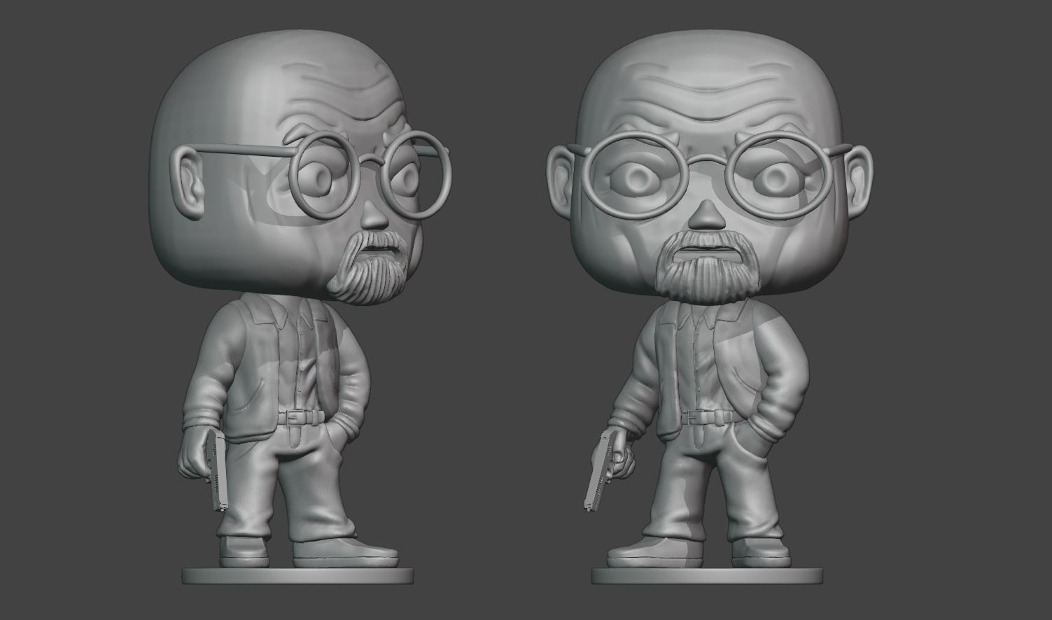 Little walter white 3D print model_6