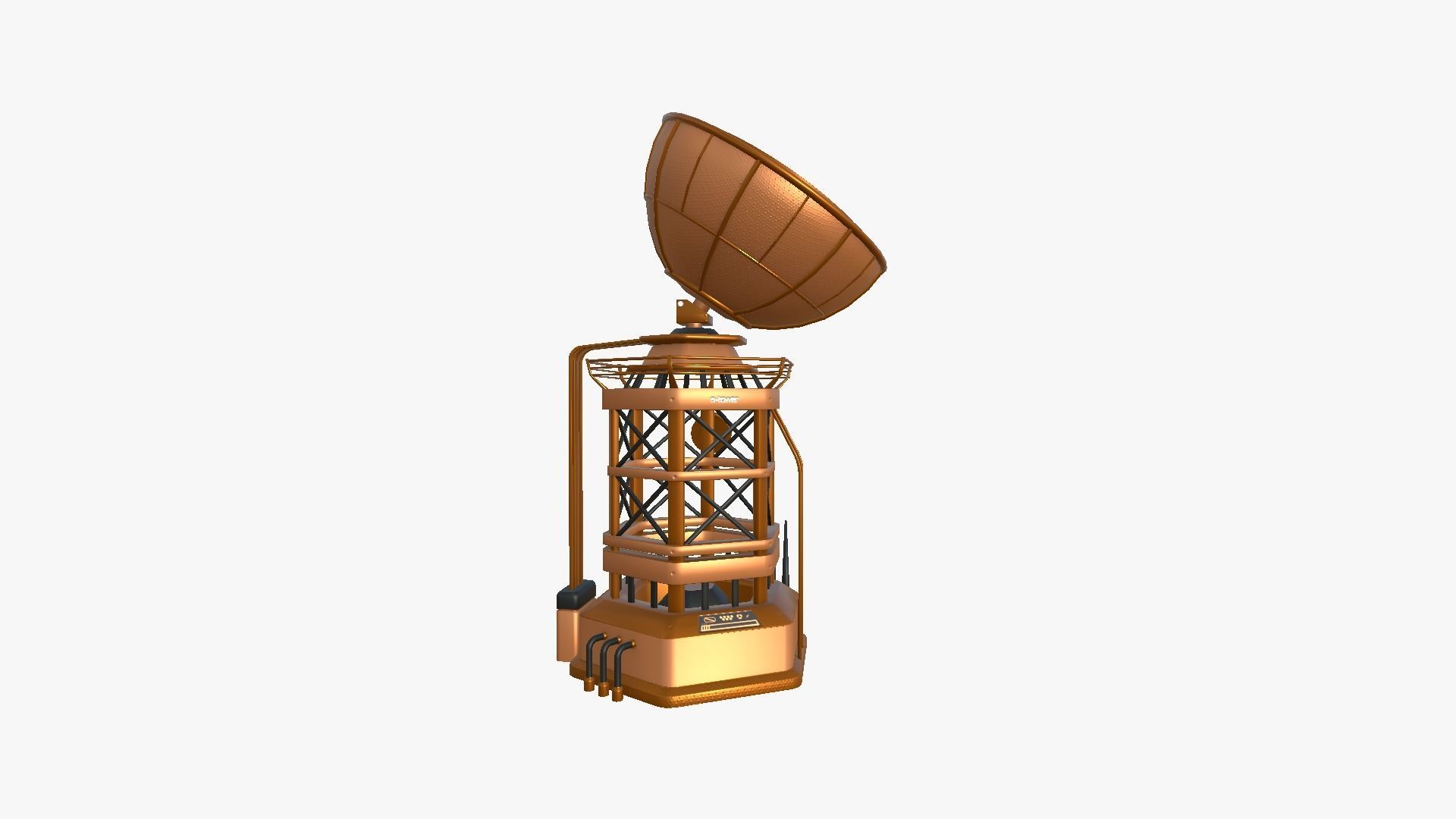 10 Sci Fi Buildings Collection D - Orange - Exterior Design _52