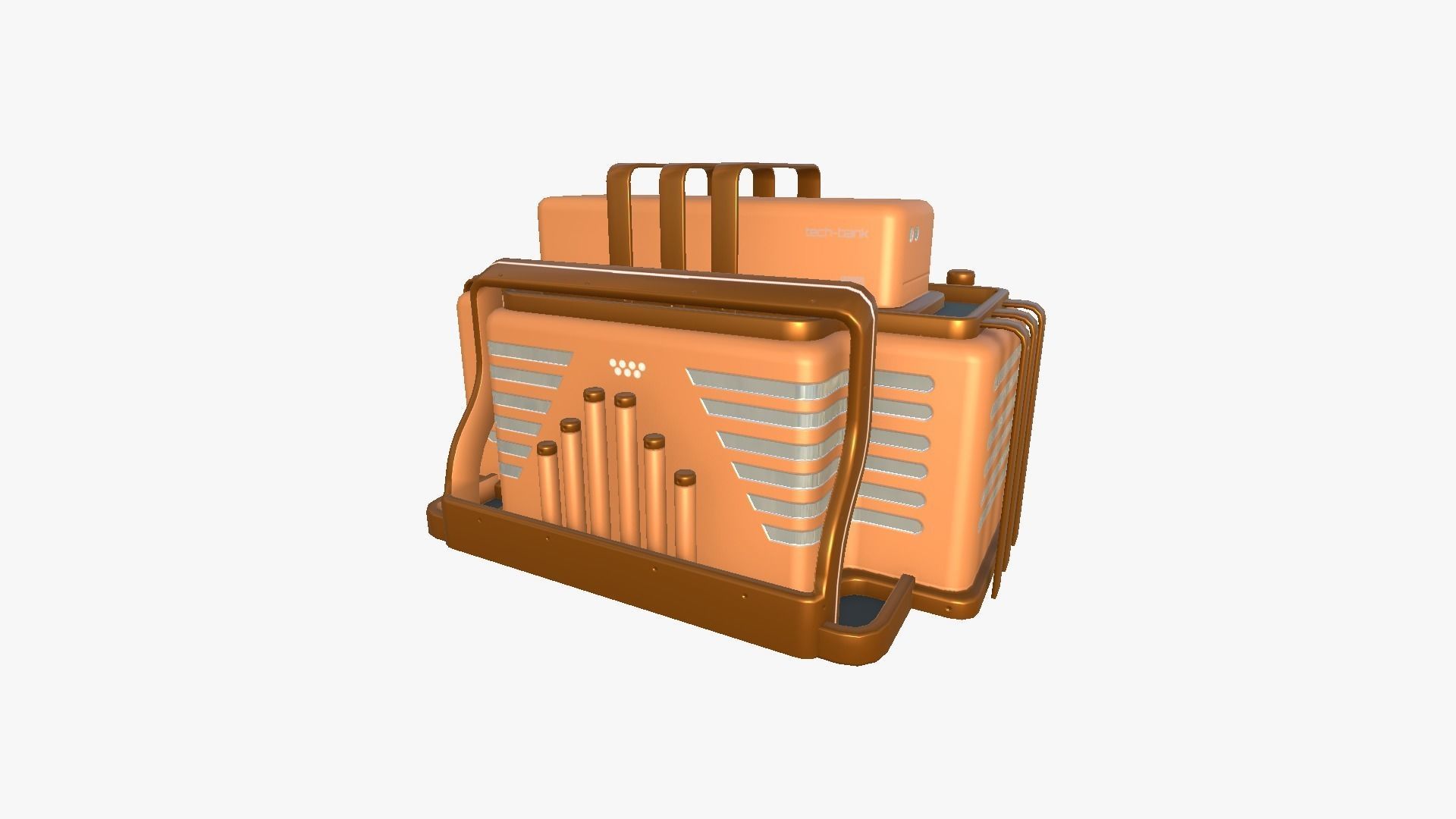 10 Sci Fi Buildings Collection D - Orange - Exterior Design _38