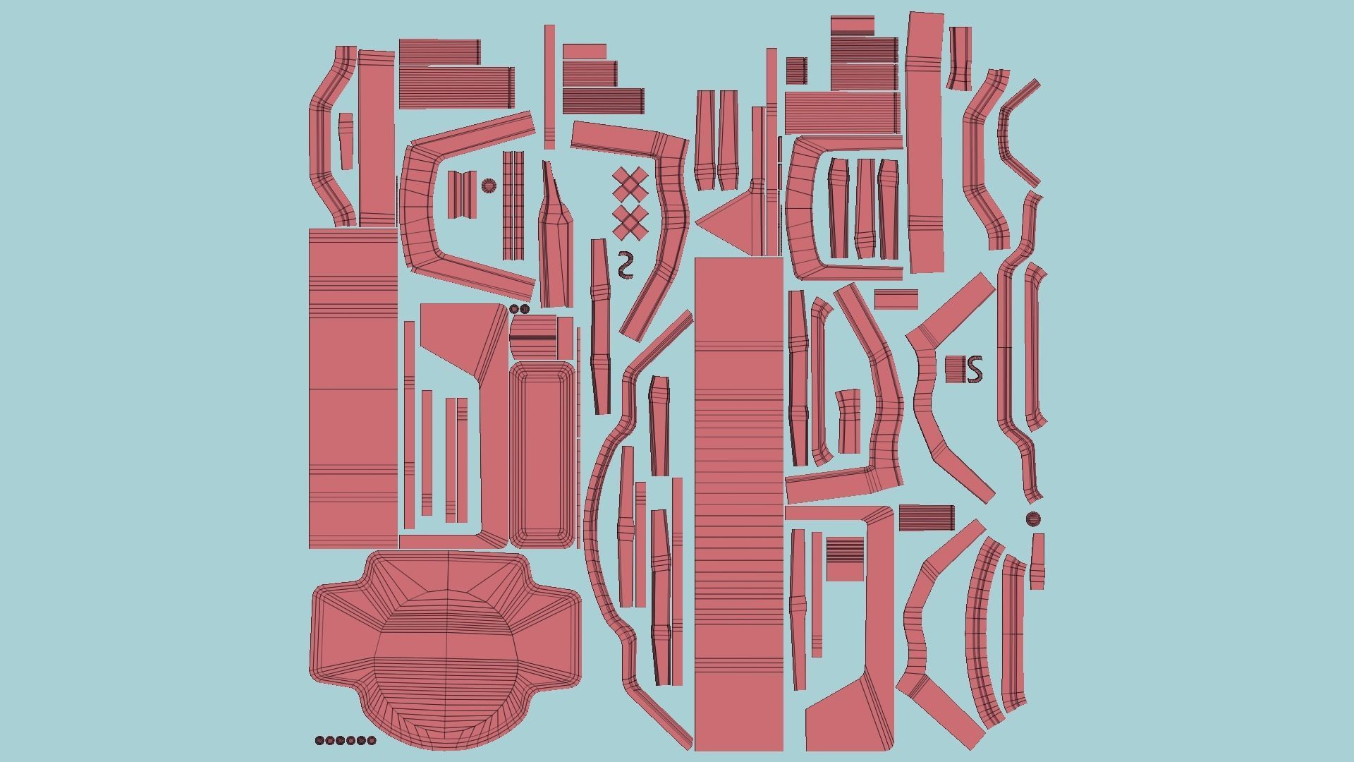 10 Sci Fi Buildings Collection D - Orange - Exterior Design _37