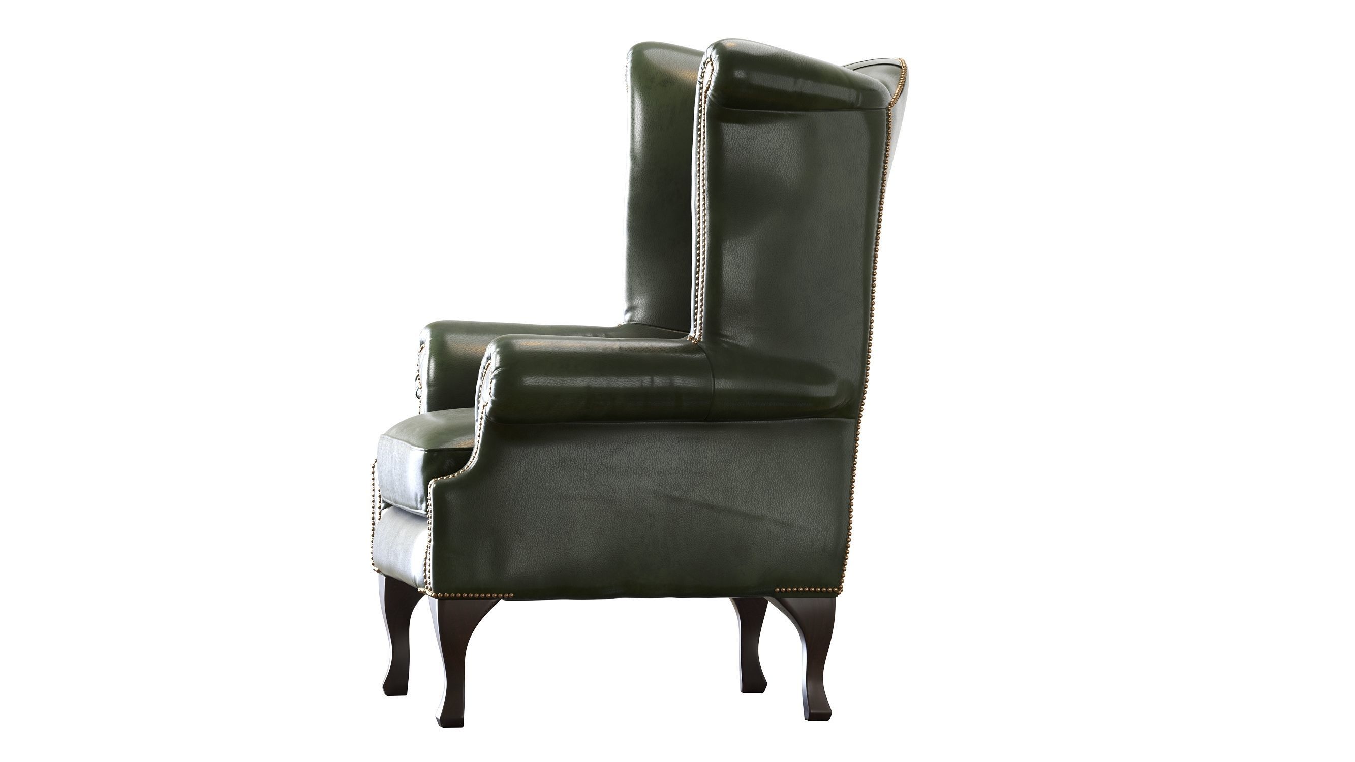 Armchair Chesterfield Queen 3D model_28