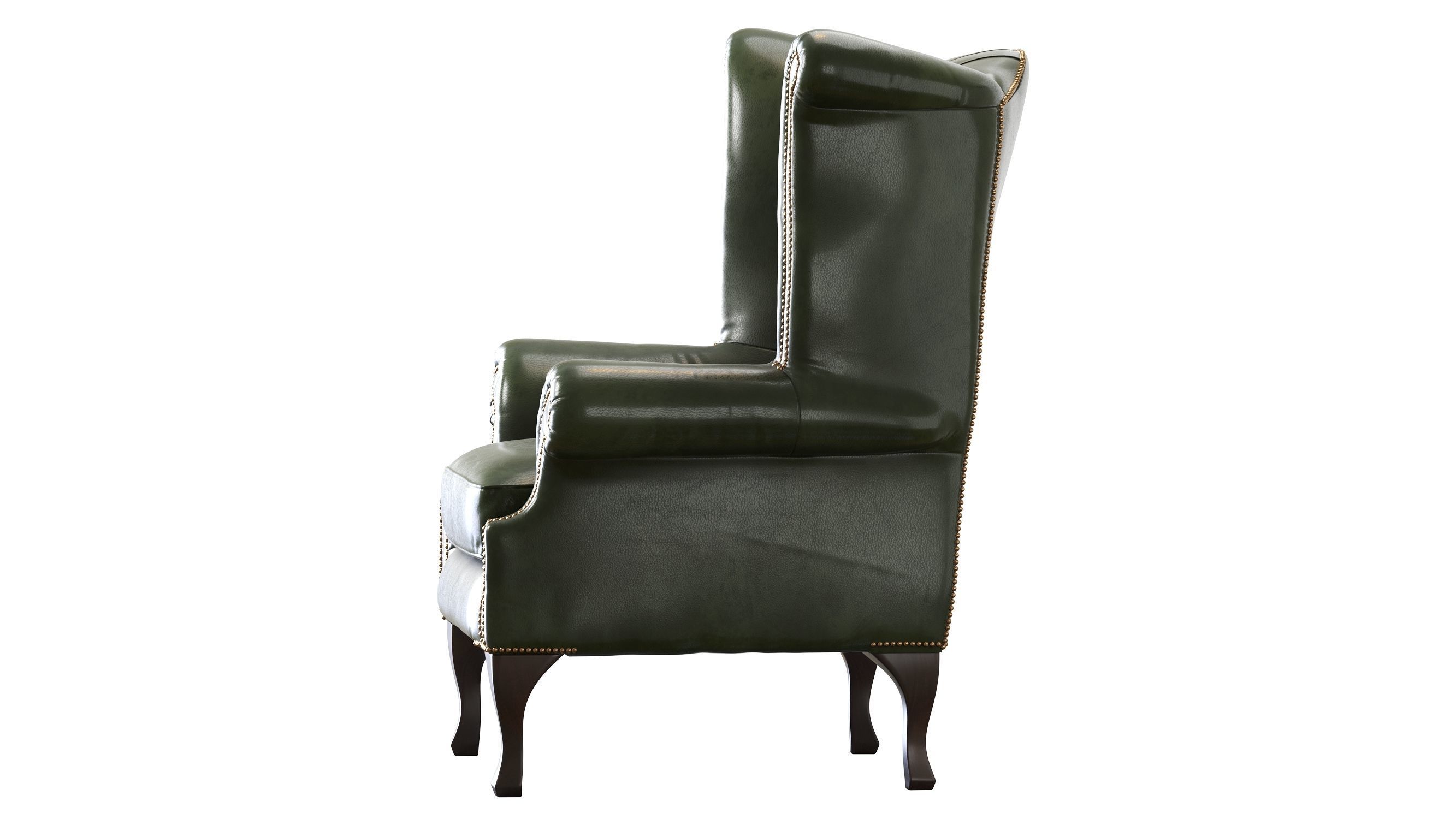 Armchair Chesterfield Queen 3D model_30