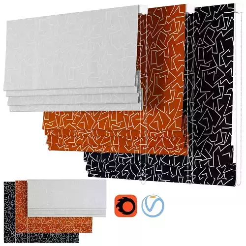 Roman Curtains 179 Schumacher Tangent Print