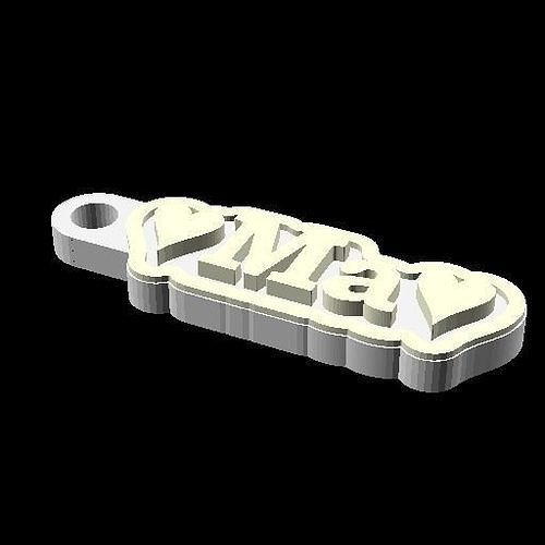 MOTHER MOM MUM AND MORE KEYCHAINS KEYRINGS Free 3D print model