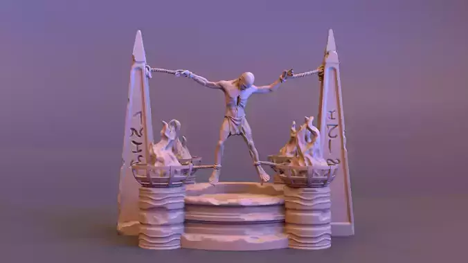 Sacrificial Altar 3D print model