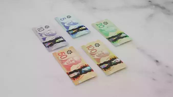 CAD Canadian Dollar Bank Notes