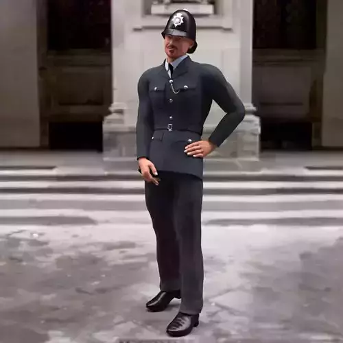 Police Constable M4 for DAZ Studio 3D model