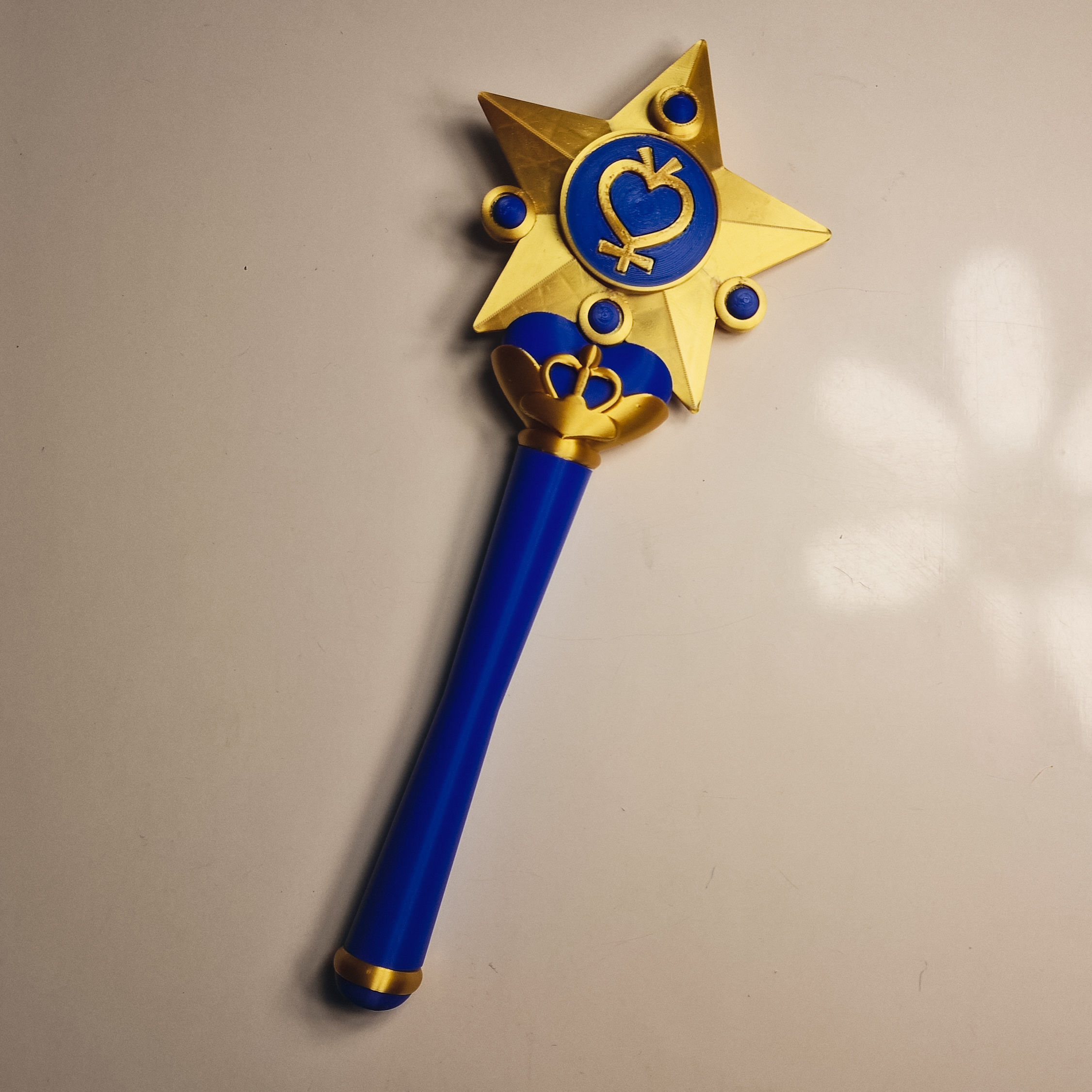Pretty guardian Sailor Mercury transformation wand 3D print model_5