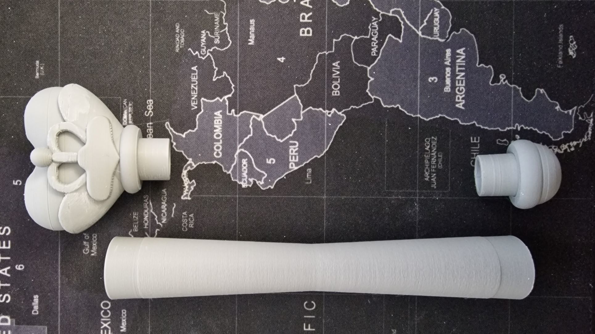 Pretty guardian Sailor Jupiter transformation wand 3D print model_6