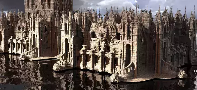 Ancient Shaman Temples Towers 3  Kit bash